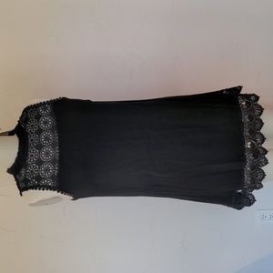 Crochet  tunic dress, 1960's Twiggy mod style dress